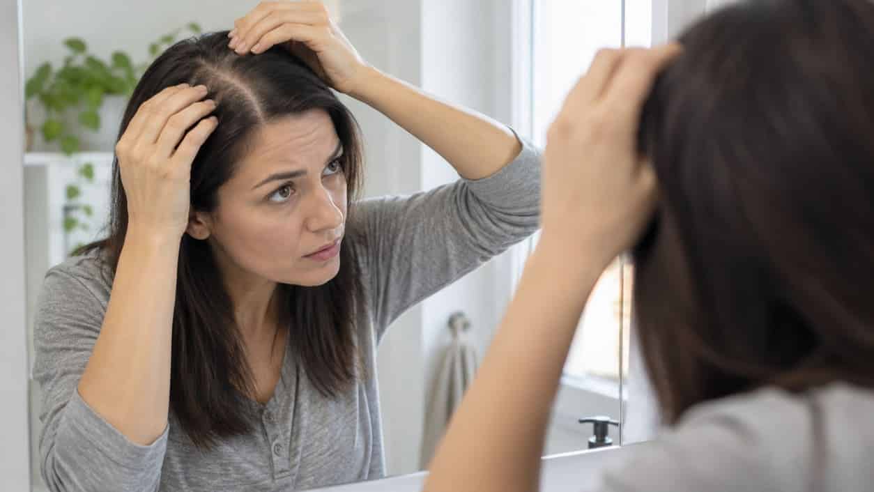 Check the Part, Hairline, and Scalp for Changes