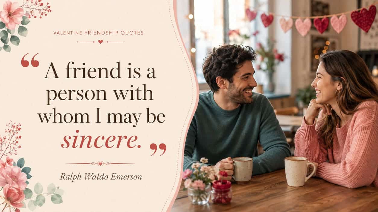A friend is a person with whom I may be sincere. - Ralph Waldo Emerson