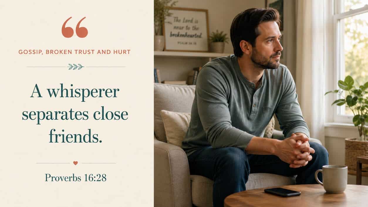 A whisperer separates close friends. - Proverbs 16:28