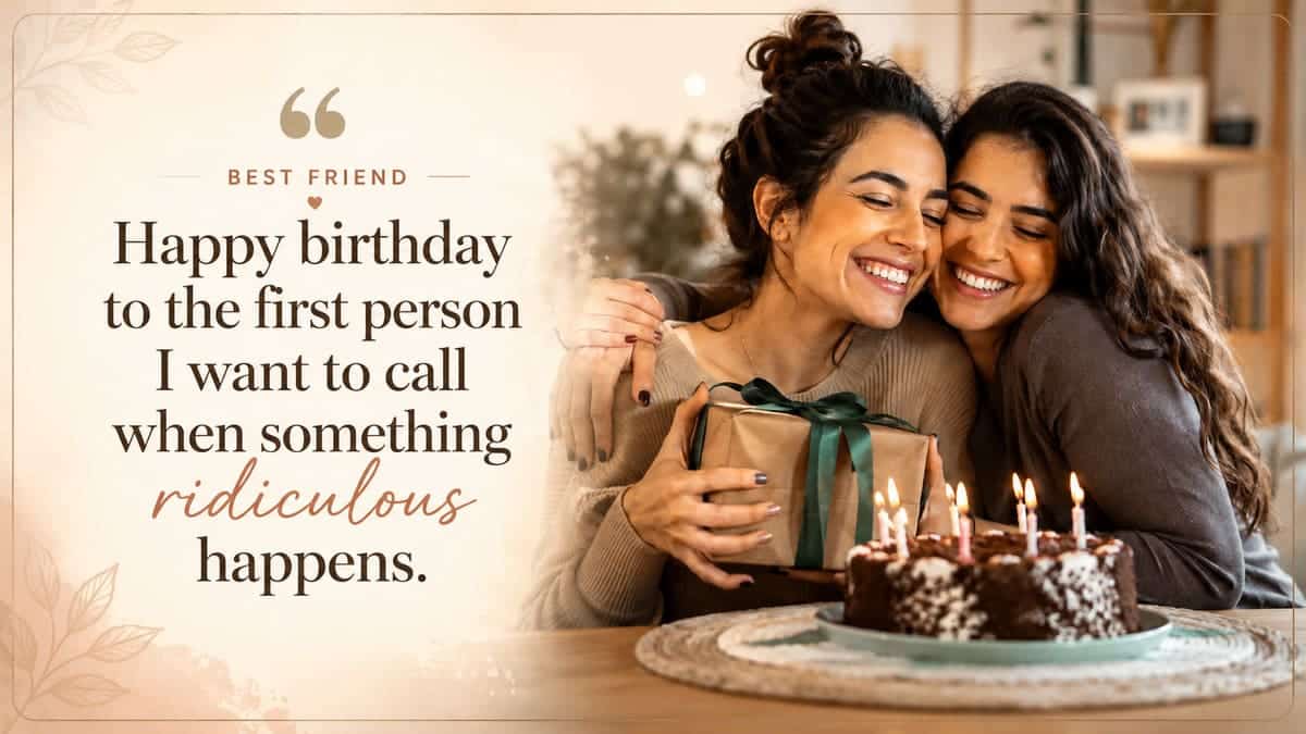 Happy birthday to the first person I want to call when something ridiculous happens.
