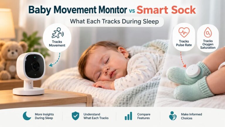 Baby Movement Monitor vs Smart Sock: What Each Tracks During Sleep