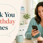 Thank You WhatsApp Status for Birthday Wishes