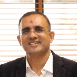 Portrait of Dr Ghanshyam H. Bagadia