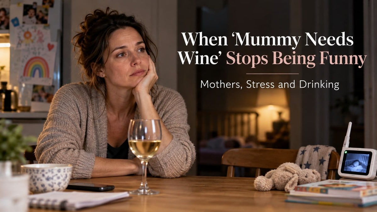When “Mummy Needs Wine” Stops Being Funny: Mothers, Stress and Drinking