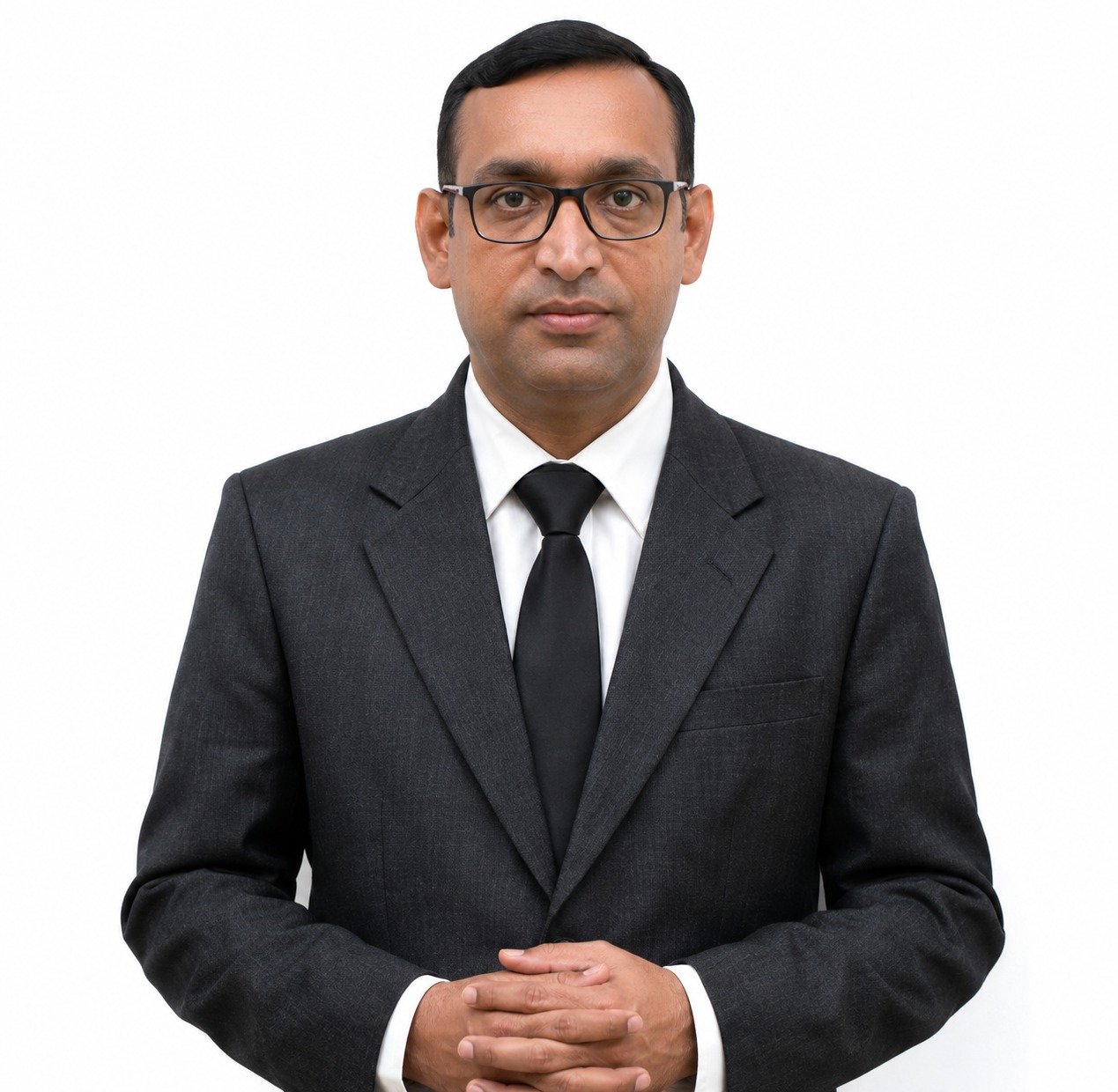 Portrait of Dr Bharat H. Maheshwari