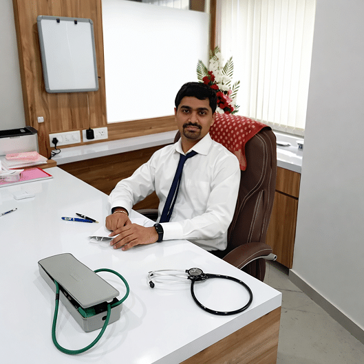 Portrait of Dr Paras M. Patel