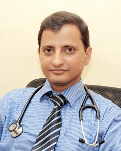 Portrait of Dr Suresh Sawardekar