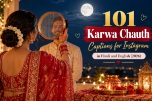 Karwa Chauth captions for Instagram