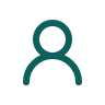 User Round Teal